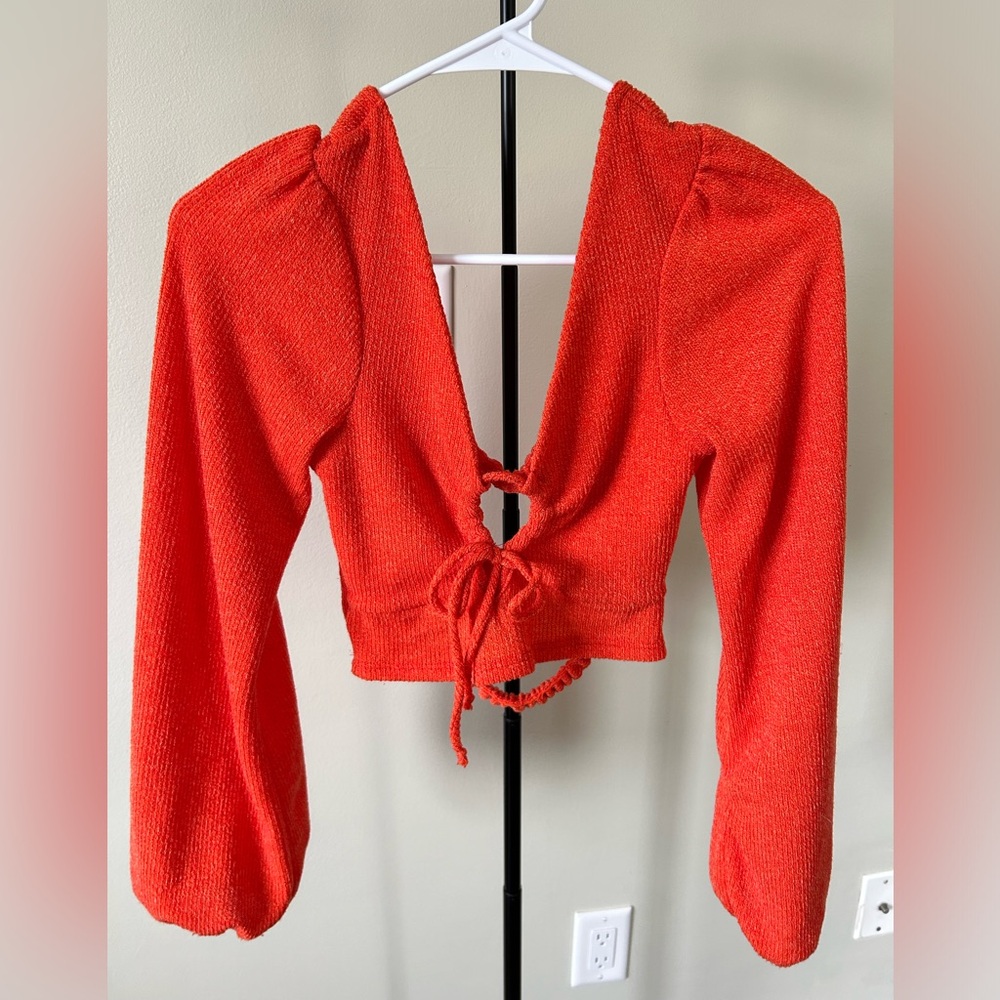 Cropped Sweater Top